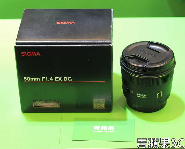 青蘋果3C 二手鏡頭 Sigma 50mm F1.4
